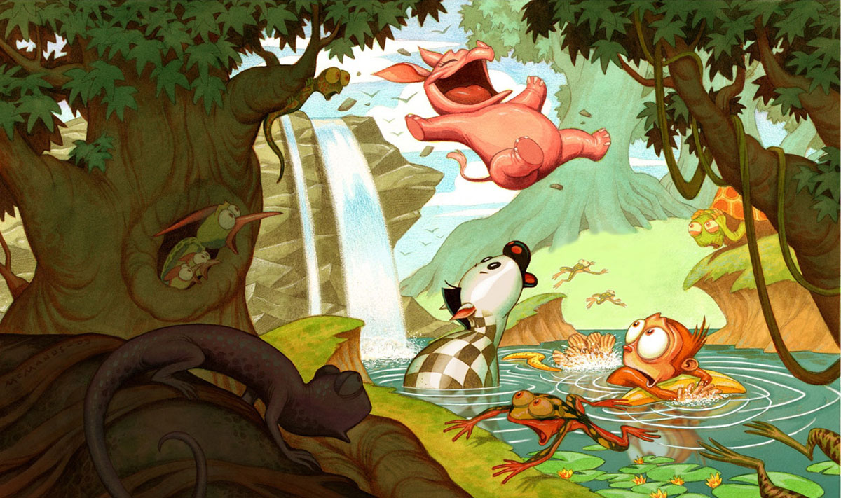 Meet The Cast Banana Tail